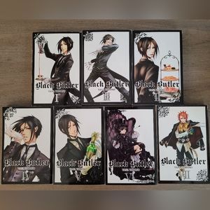Black Butler Manga Books 1-7
